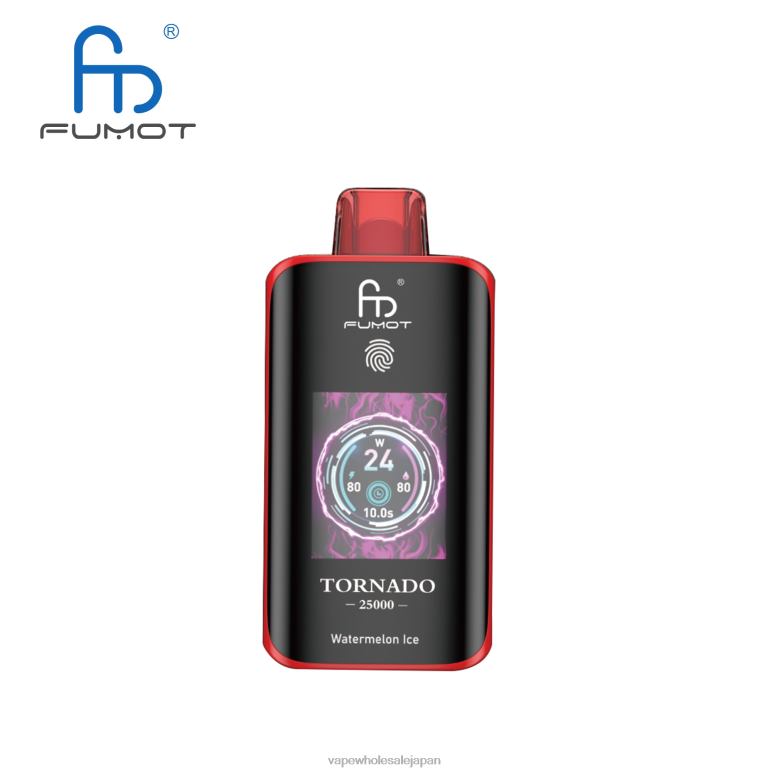 Fumot Tornado 25000 使い捨て電子タバコ スイカ氷 ZB04P12 電子タバコ 種類
