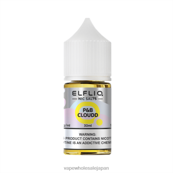 ELFBAR ELFLIQ Nic Salt 30ml P＆B CloudD Z6H621 電子タバコ おすすめ