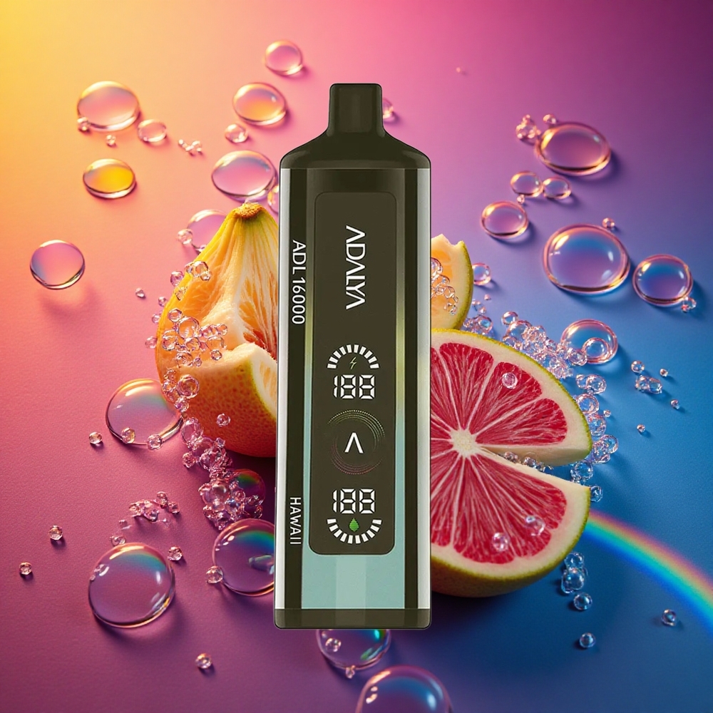 Adalya ADL 16000 PRO ハワイ スマートメッシュコイル USB-C 1000mAh