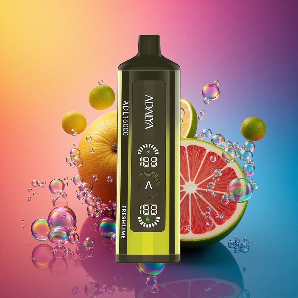 Adalya ADL 16000 PRO フレッシュライム スマートメッシュコイル USB-C