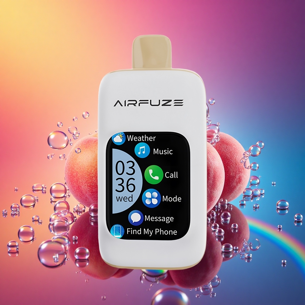 AirFuze Smart 30000 ジューシーピーチ 5%ニコチン 900mAh