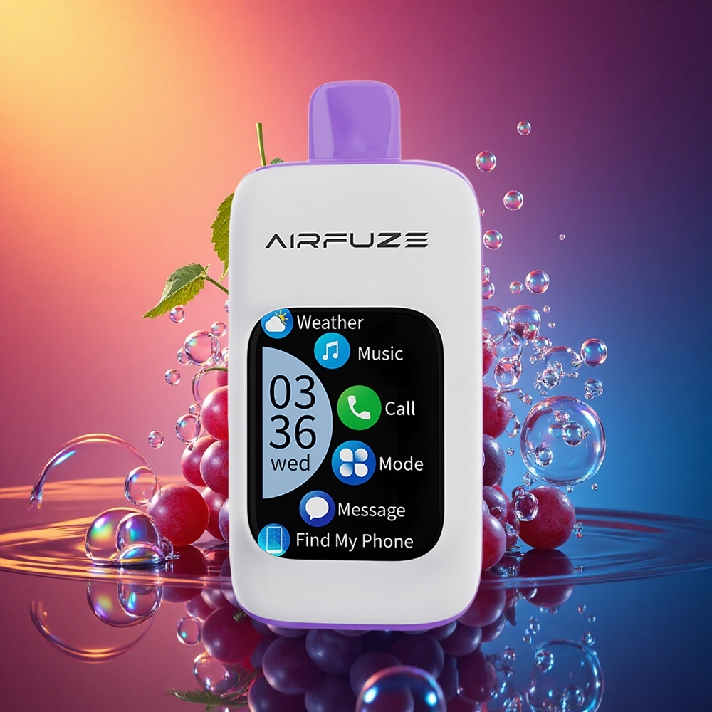 AirFuze Smart 30000 グレープバースト 5%ニコチン 900mAh