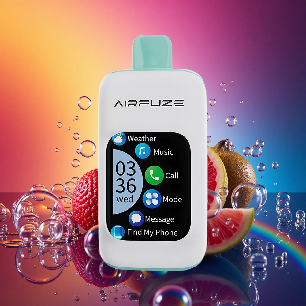 AirFuze Smart 30000 虹色フルーツバースト 5％ニコチン 900mAh