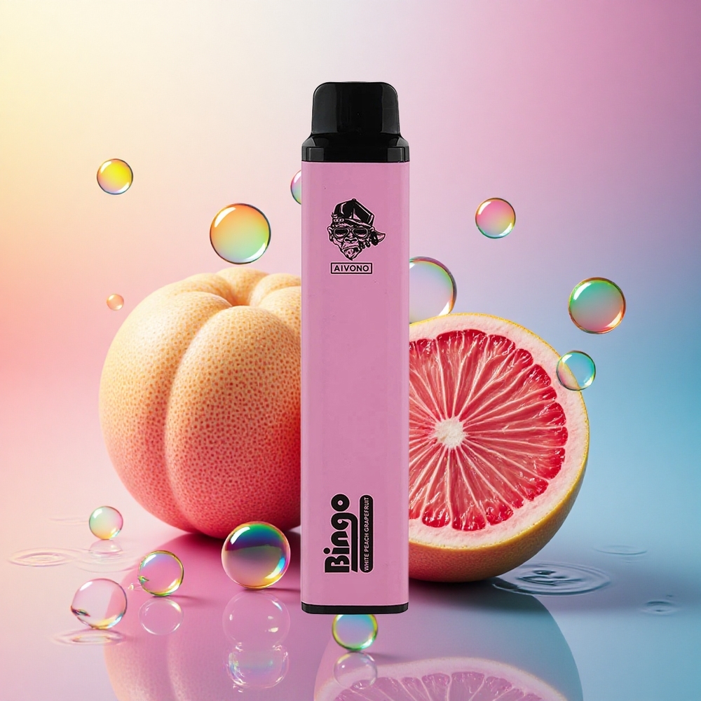 Aivono Aim Bingo 4000 白桃グレープフルーツ 1000mAh 10mL