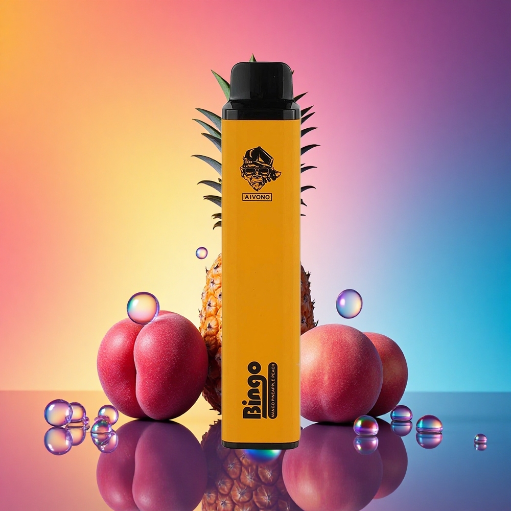 Aivono Aim Bingo 4000 ワンゴパイナップルピーチ10mL1000mAh