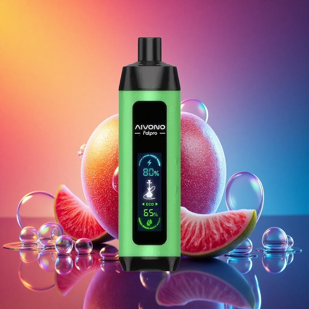 Aivono Aim Fatpro 22000 双林檎 28ml 5%ニコチン 600mAh