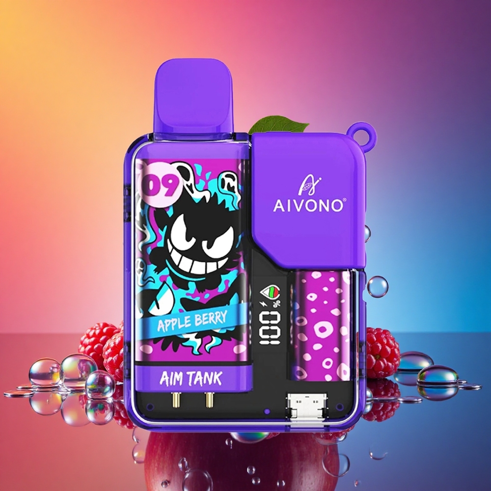 Aivono Aim Tank 9500 アップルベリー 650mAh 3%ニコチン