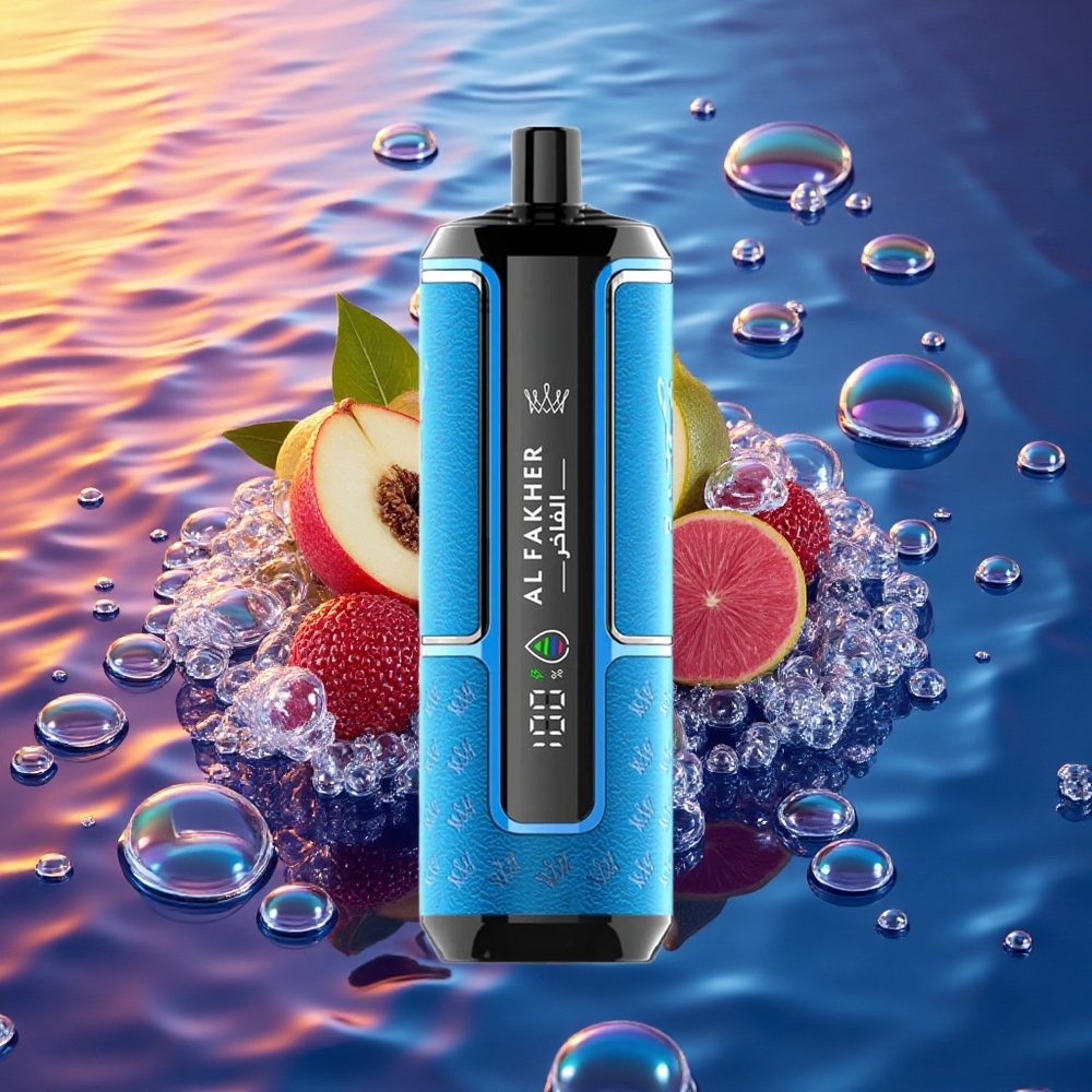 Al Fakher Crown Bar 15K Hypermax 青い海 22ml 600mAh ニコチン6mg/ml