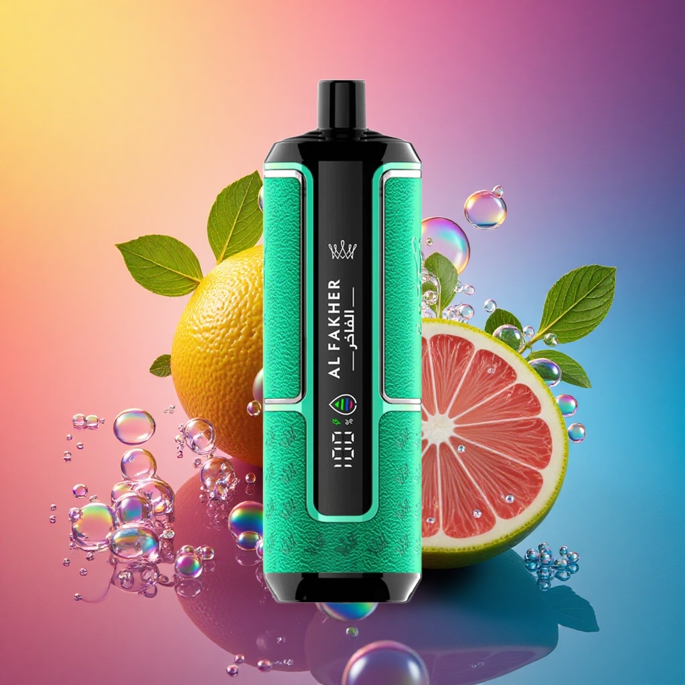 Al Fakher Crown Bar 15K Hypermax レモンミント 22ml 600mAh