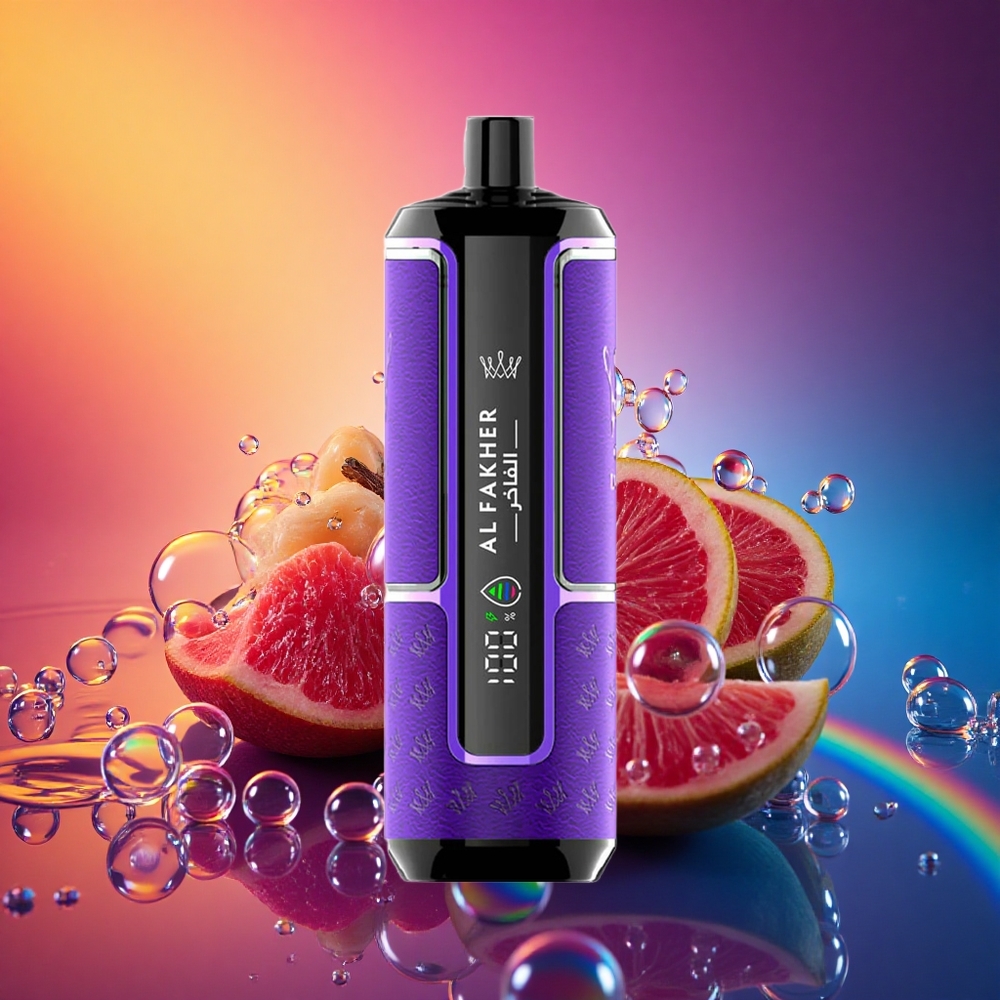 Al Fakher Crown Bar 15K Hypermax 魔法の愛 600mAh 22ml 6mgニコチン