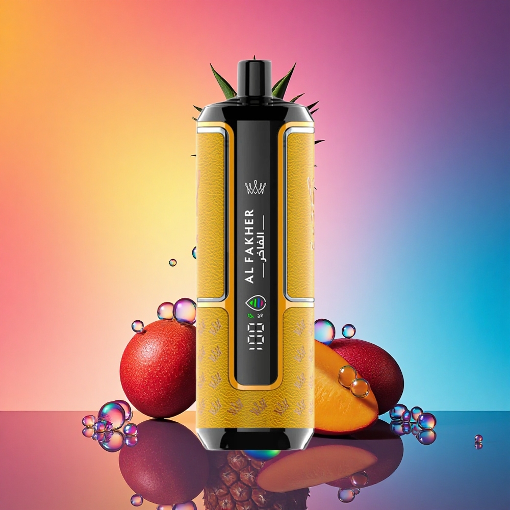 Al Fakher Crown Bar 15K Hypermax マンゴーパイナップル 600mAh 22ml