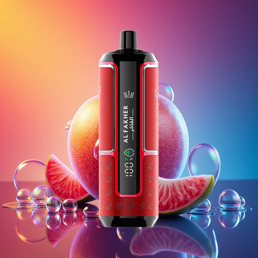 Al Fakher Crown Bar 15K Hypermax 二つの林檎 600mAh 22ml