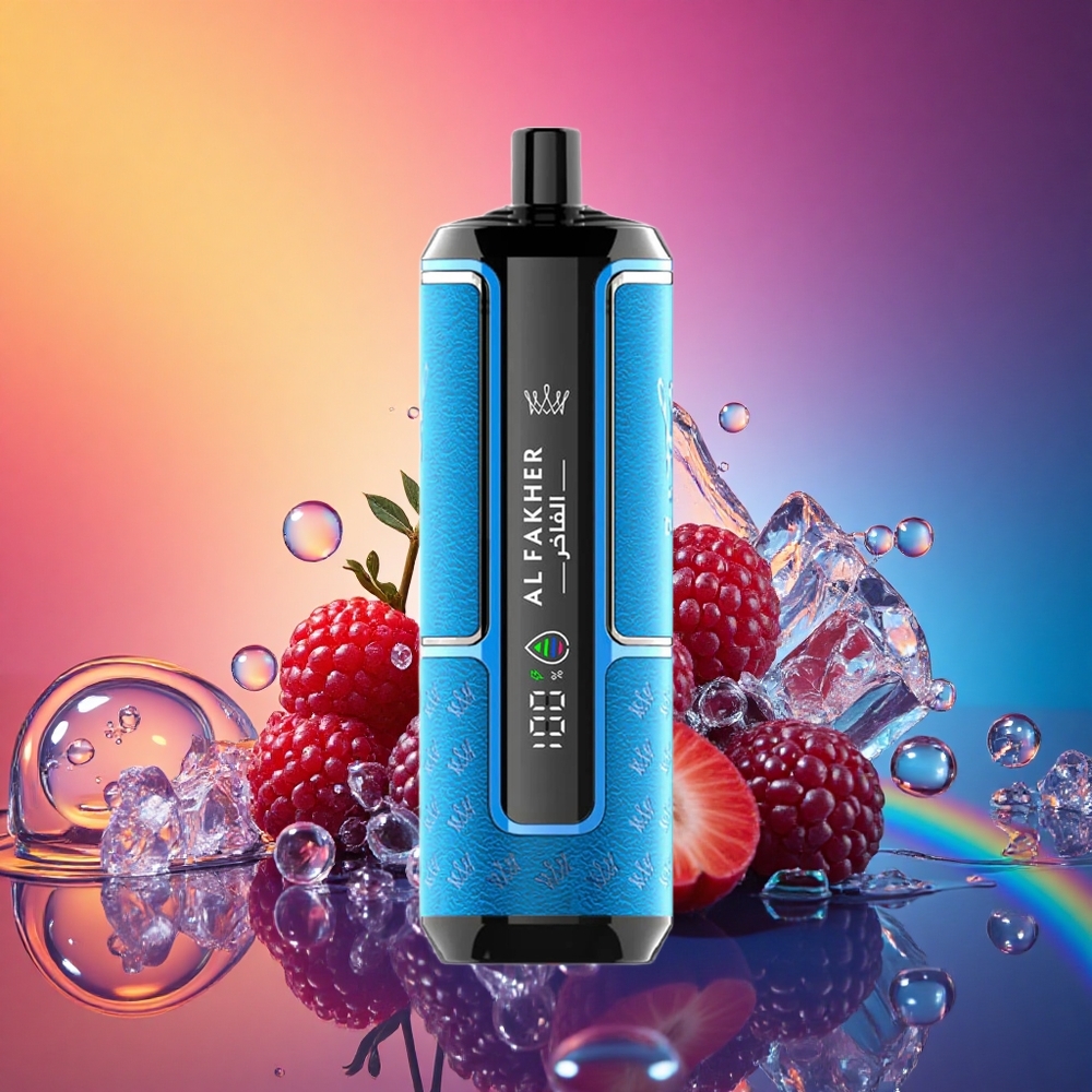 Al Fakher Crown Bar 15K Hypermax ベリーアイス 600mAh 6mgニコチン