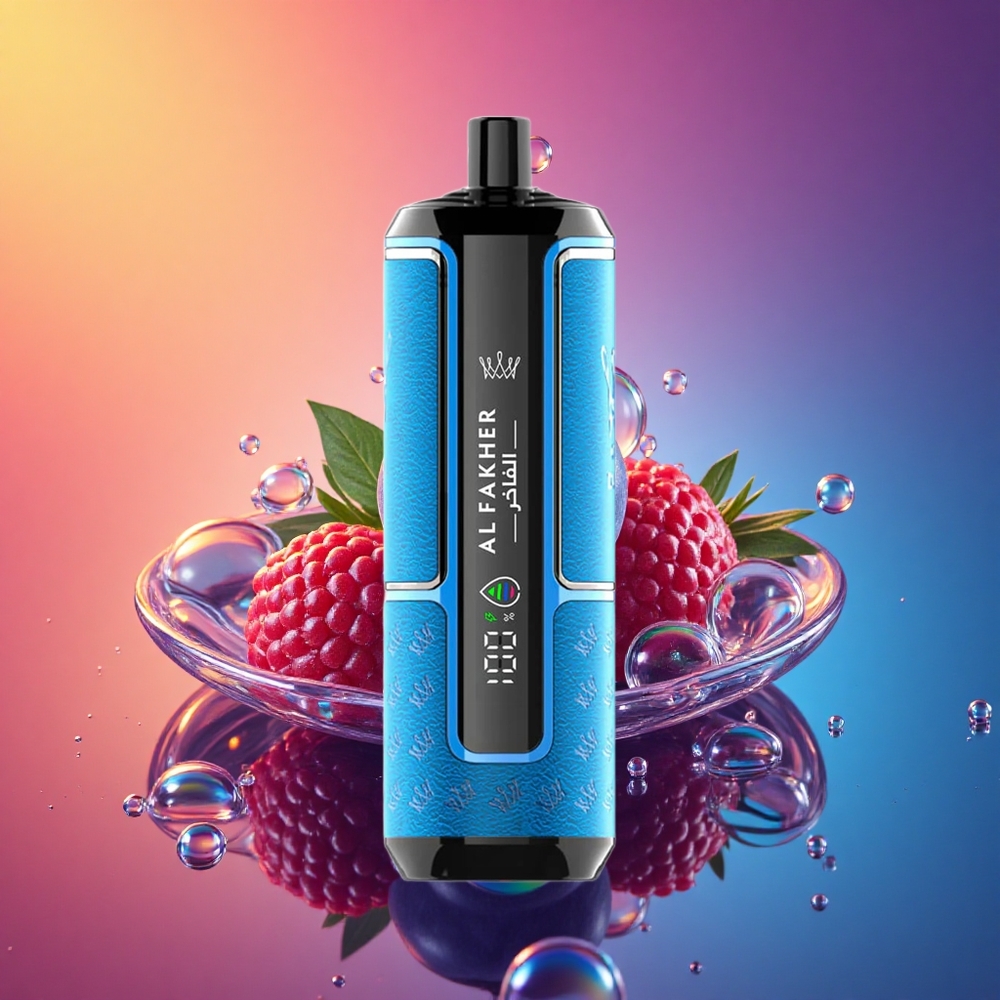 Al Fakher Crown Bar 15K Hypermax ブルーベリーガム600mAh