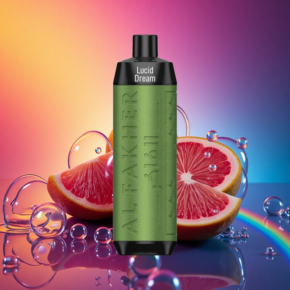 Al Fakher Crown Bar 8000 Crystal ルシッドドリーム 18ml 5mgニコチン 600mAh