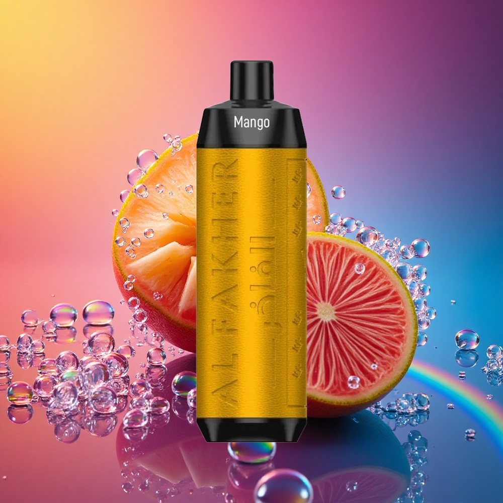 Al Fakher Crown Bar 8000 Crystal マンゴーアイス600mAh18ml