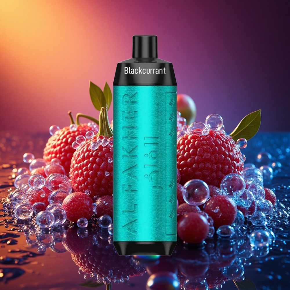 Al Fakher Crown Bar 8000 Crystal ブラックカラントアイス 600mAh 5mgニコチン